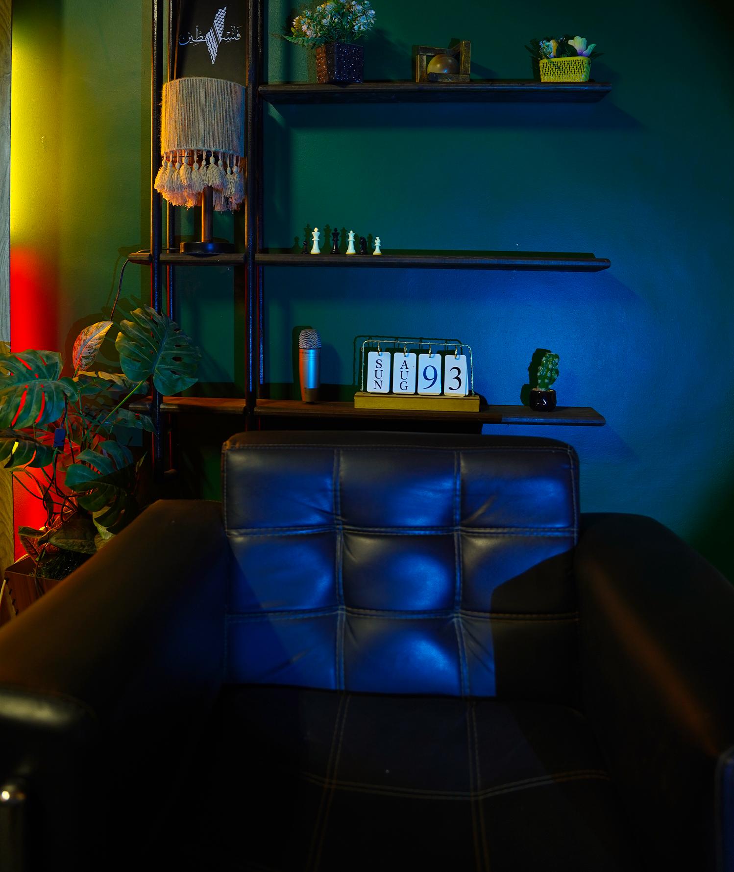 Main studio set